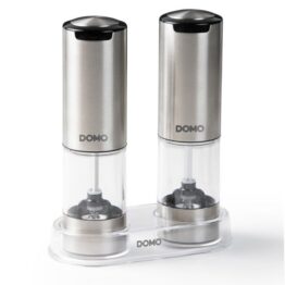 Domo sähköinen suola- ja pippurimylly, ladattava